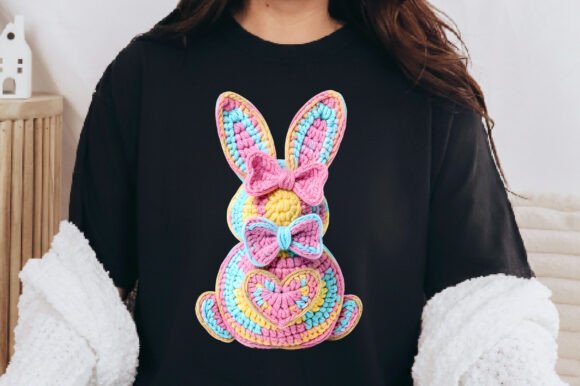 Download Yarn Crochet Easter Bunny PNG - Premium Resources