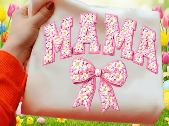 Download Easter Mama Coquette Bow Bunny PNG - Premium Resources